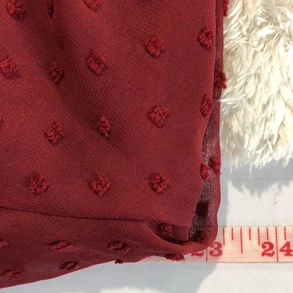 STYLE & Co. Swiss Dot Blouse With Cami - Picture 7 of 7